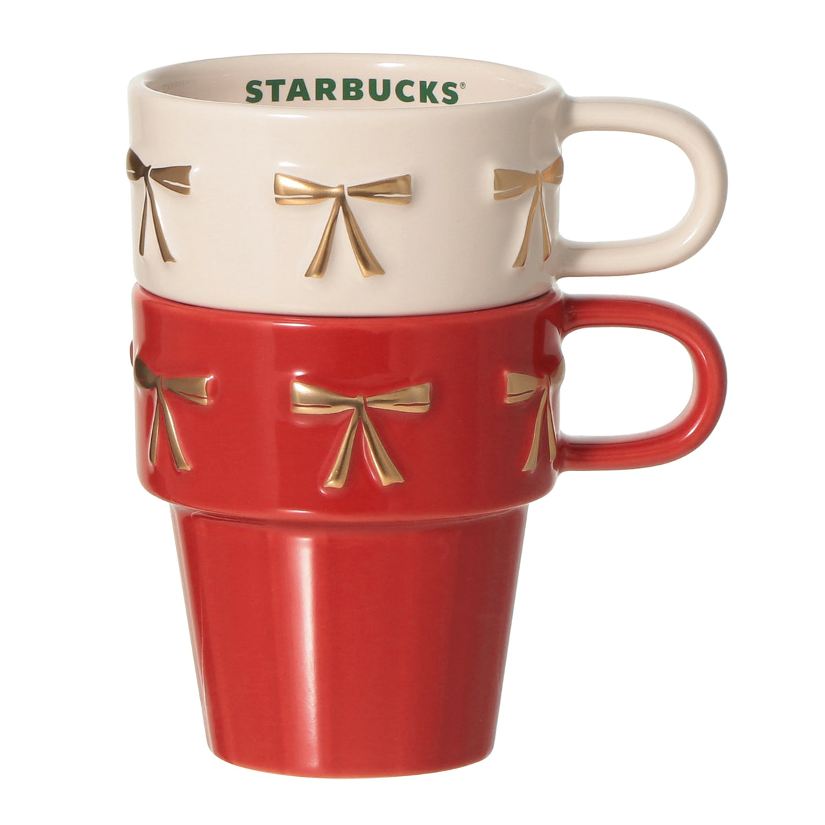 Holiday 2026 Gift Box Stacking Mug 237ml Pair Set | Starbucks Japan