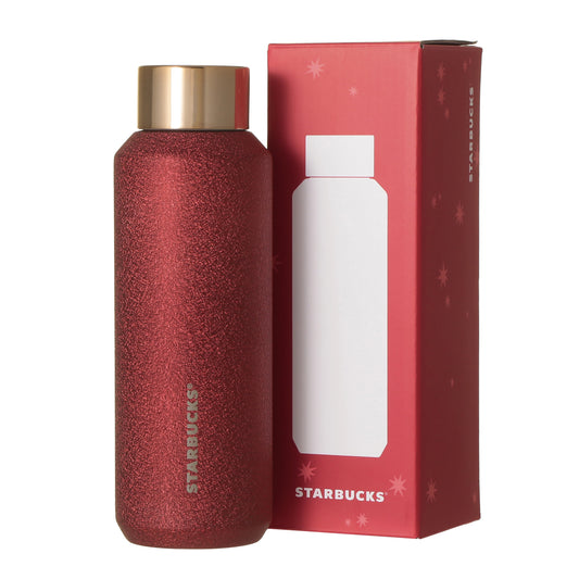 Holiday 2026 Gift Box Stainless Bottle Glitter Red 473ml | Starbucks Japan