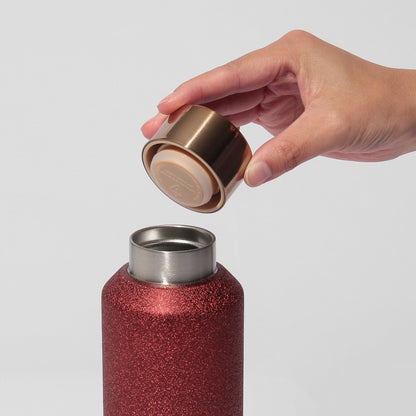 Holiday 2026 Gift Box Stainless Bottle Glitter Red 473ml | Starbucks Japan