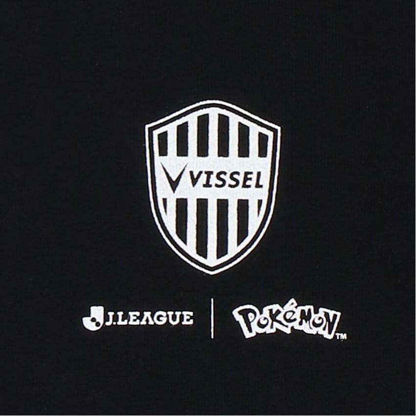 Houndoom T-Shirt Black Kids Vissel Kobe x Pokemon J.League | J.League Online Store