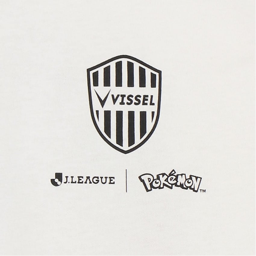 Houndoom T-Shirt White Vissel Kobe x Pokemon J.League | J.League Online Store