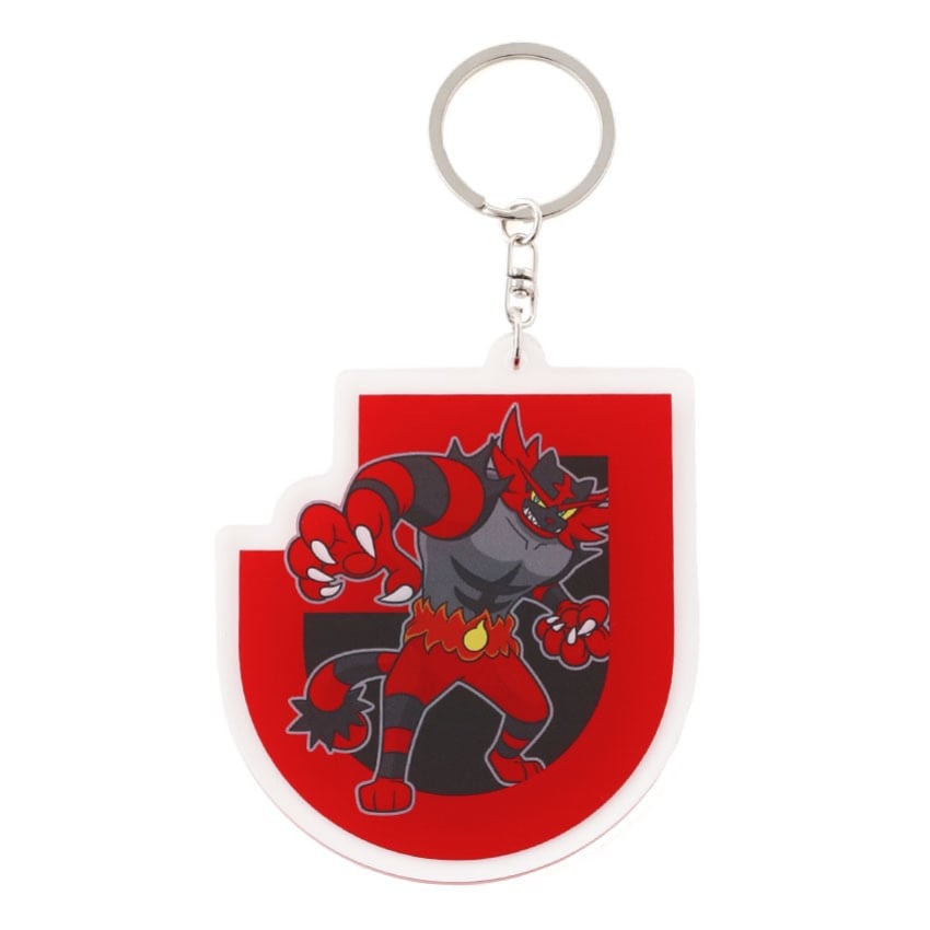 Incineroar Keychain Urawa Reds x Pokemon J.League | J.League Online Store
