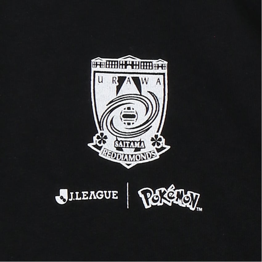 Incineroar T-Shirt Black Kids Urawa Reds x Pokemon J.League | J.League Online Store