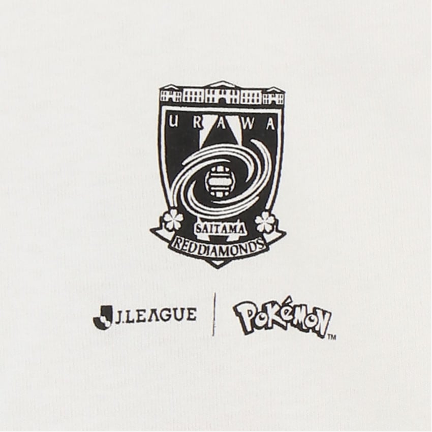 Incineroar T-Shirt White Kids Urawa Reds x Pokemon J.League | J.League Online Store