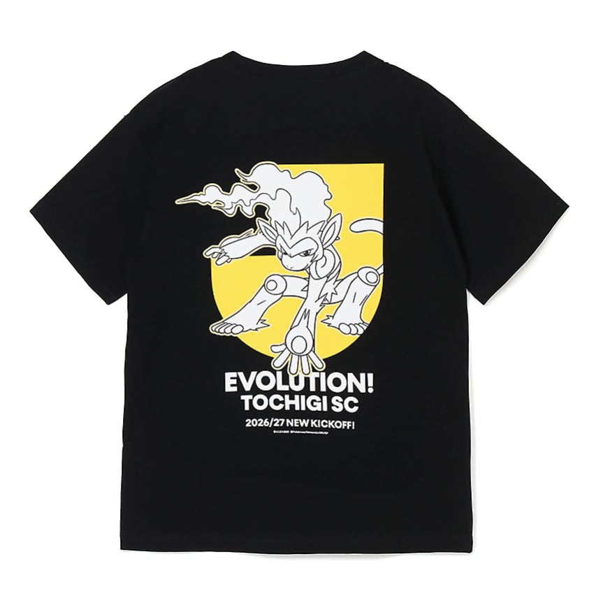 Infernape T-Shirt Black Tochigi SC x Pokemon J.League | J.League Online Store