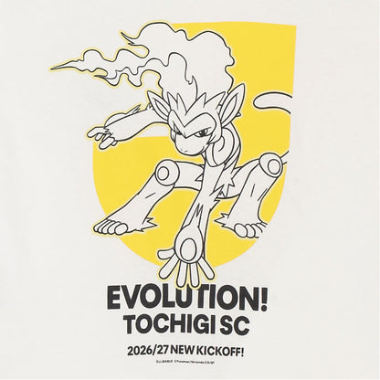 Infernape T-Shirt White Kids Tochigi SC x Pokemon J.League | J.League Online Store