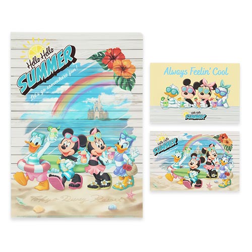 TDR - Hello Hello Summer! - Postcard and Pocket Folder