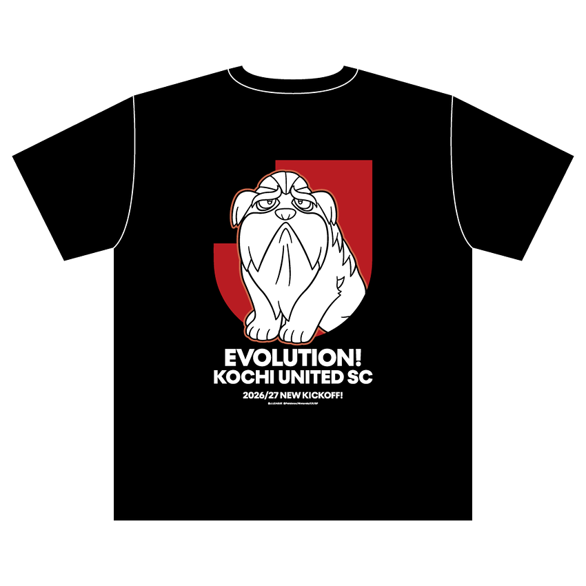 Mabosstiff T-Shirt Black Kochi United SC x Pokemon J.League | J.League Online Store