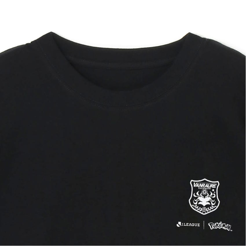 Malamar T-Shirt Black Vanraure Hachinohe x Pokemon J.League | J.League Online Store