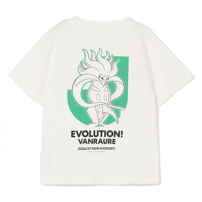 Malamar T-Shirt White Kids Vanraure Hachinohe x Pokemon J.League | J.League Online Store