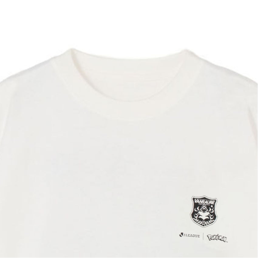 Malamar T-Shirt White Vanraure Hachinohe x Pokemon J.League | J.League Online Store