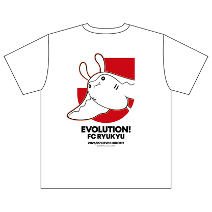 Mantine T-Shirt White Kids FC Ryukyu x Pokemon J.League | J.League Online Store