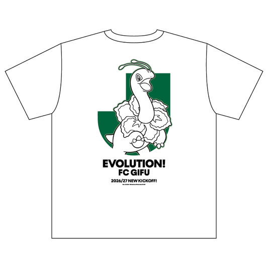 Meganium T-Shirt White FC Gifu x Pokemon J.League | J.League Online Store