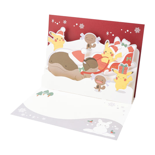 Message Card Christmas JunbiChu! | Pokemon Center Japan