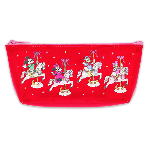 Mickey Mouse and Friends Pen Case Colorful Carousel Times | Tokyo Disney Resort