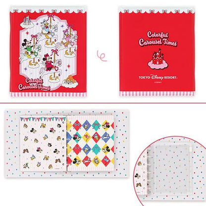 Mickey Mouse and Friends Sticker Book Colorful Carousel Times | Tokyo Disney Resort