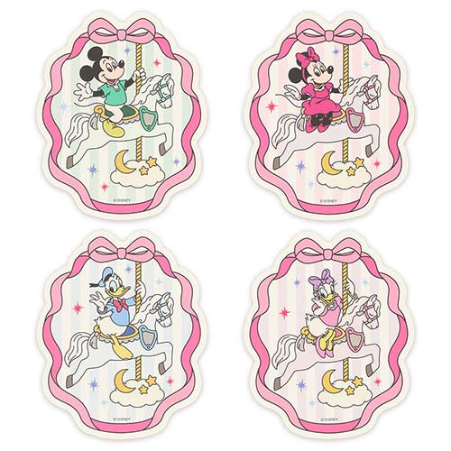 Mickey Mouse and Friends Sticker Set Colorful Carousel Times | Tokyo Disney Resort