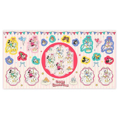 Mickey Mouse and Friends Sticker Set Colorful Carousel Times | Tokyo Disney Resort