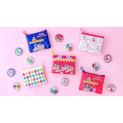 Mickey Mouse and Friends Tin Badge 2-Piece Blind Pack Colorful Carousel Times | Tokyo Disney Resort