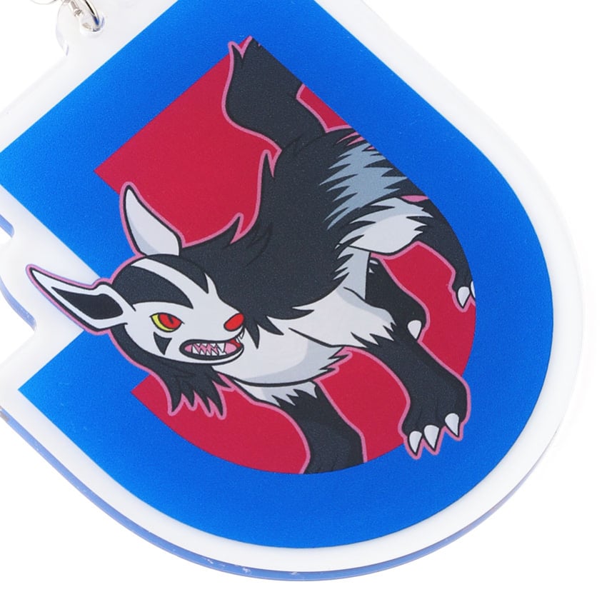 Mightyena Keychain Ventforet Kofu x Pokemon J.League | J.League Online Store