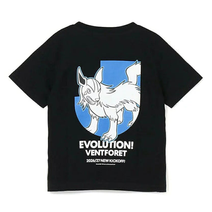 Mightyena T-Shirt Black Kids Ventforet Kofu x Pokemon J.League | J.League Online Store