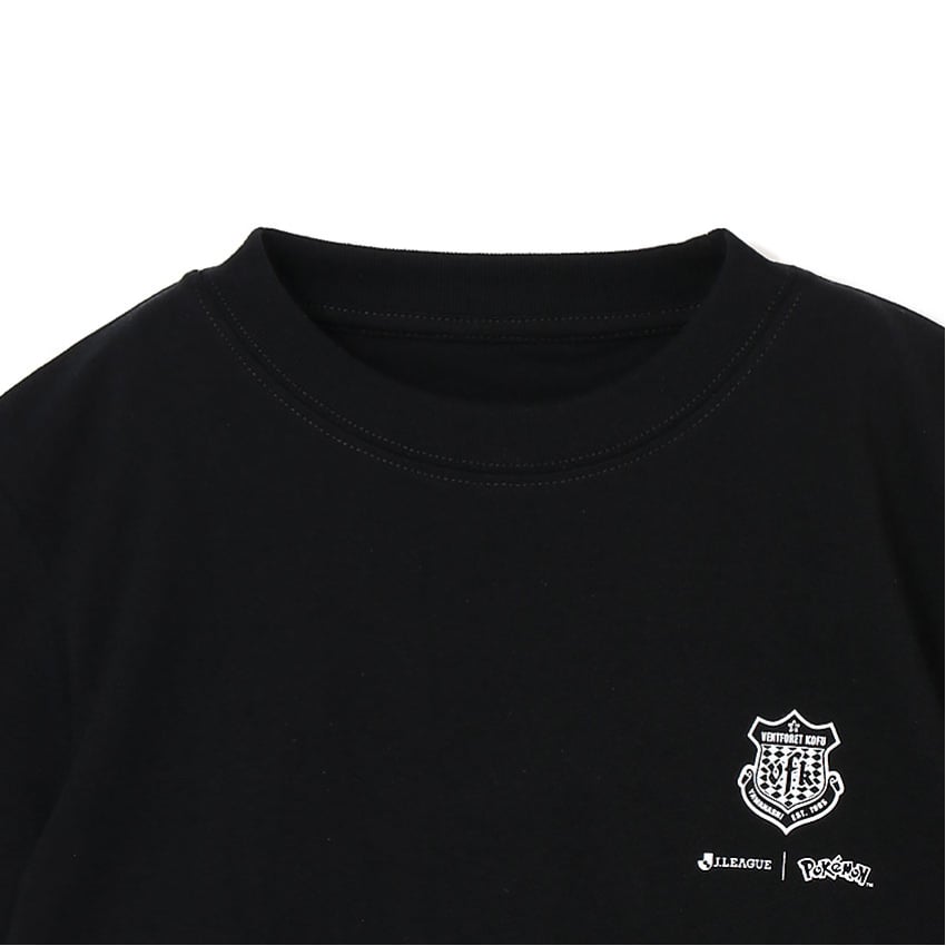 Mightyena T-Shirt Black Kids Ventforet Kofu x Pokemon J.League | J.League Online Store