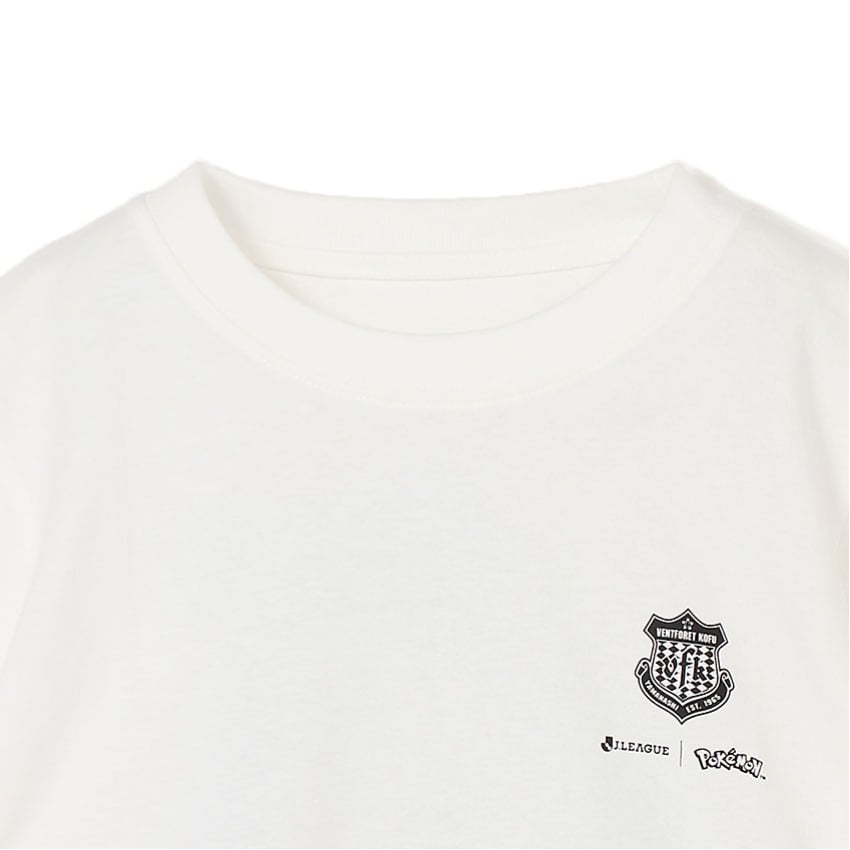 Mightyena T-Shirt White Kids Ventforet Kofu x Pokemon J.League | J.League Online Store