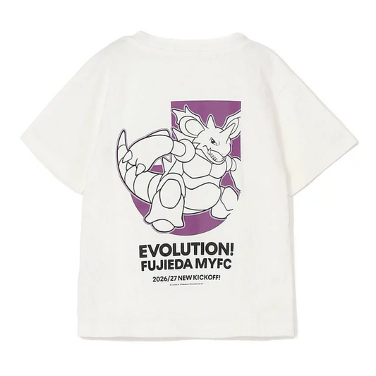 Nidoking T-Shirt White Kids Fujieda MYFC x Pokemon J.League | J.League Online Store