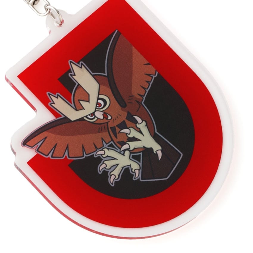 Noctowl Keychain Hokkaido Consadole Sapporo x Pokemon J.League | J.League Online Store