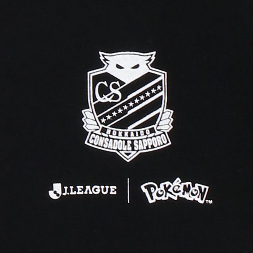 Noctowl T-Shirt Black Kids Hokkaido Consadole Sapporo x Pokemon J.League | J.League Online Store