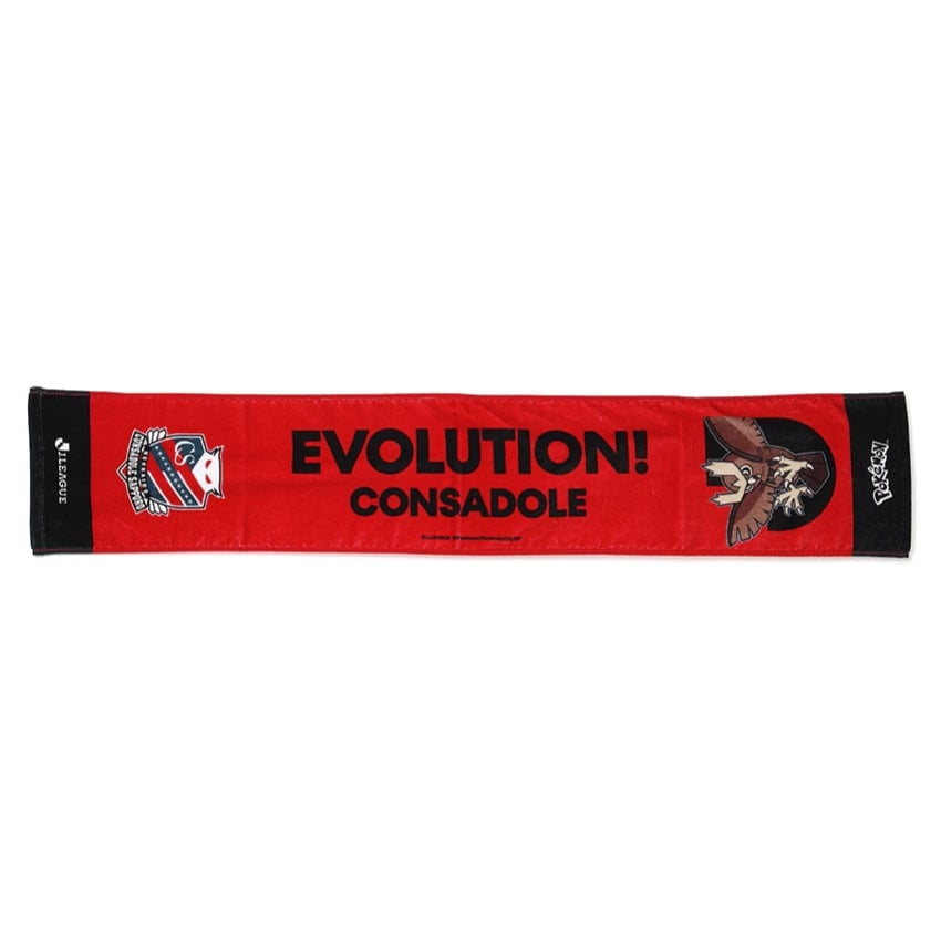 Noctowl Towel Scarf Hokkaido Consadole Sapporo x Pokemon J.League | J.League Online Store