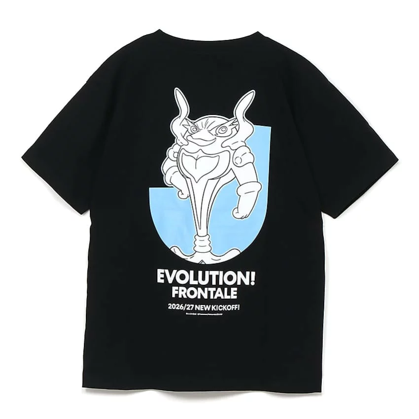 Palafin T-Shirt Black Kawasaki Frontale x Pokemon J.League | J.League Online Store