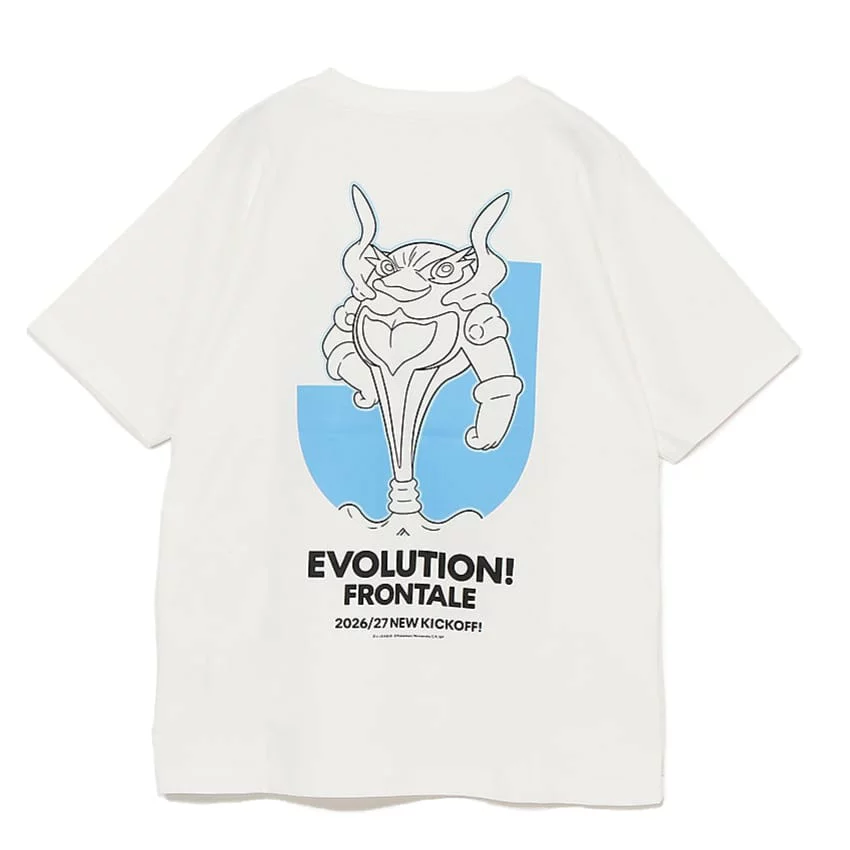 Palafin T-Shirt White Kawasaki Frontale x Pokemon J.League | J.League Online Store