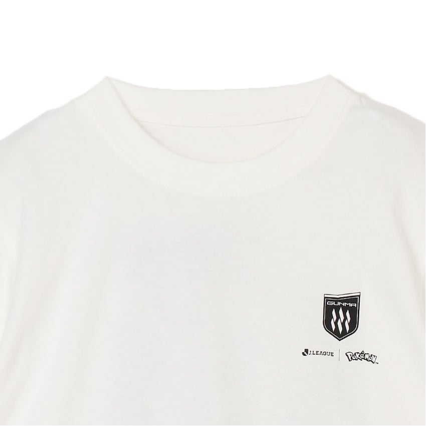 Pangoro T-Shirt White Kids Thespa Gunma x Pokemon J.League | J.League Online Store