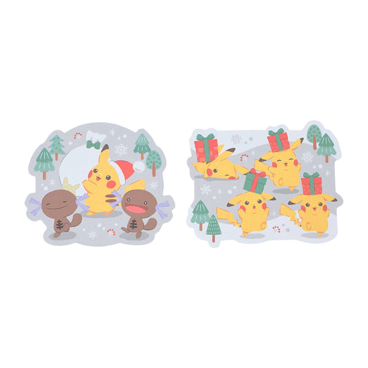 Pikachu & Paldean Wooper Mini Card Set Christmas JunbiChu! | Pokemon Center Japan