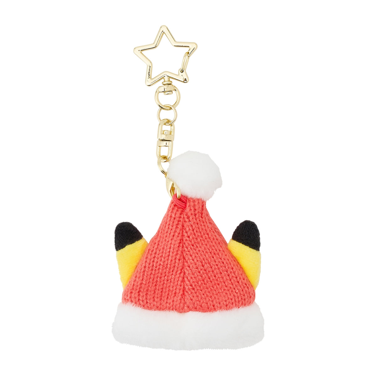 Pikachu Ears Santa Hat Keychain Christmas JunbiChu! | Pokemon Center Japan