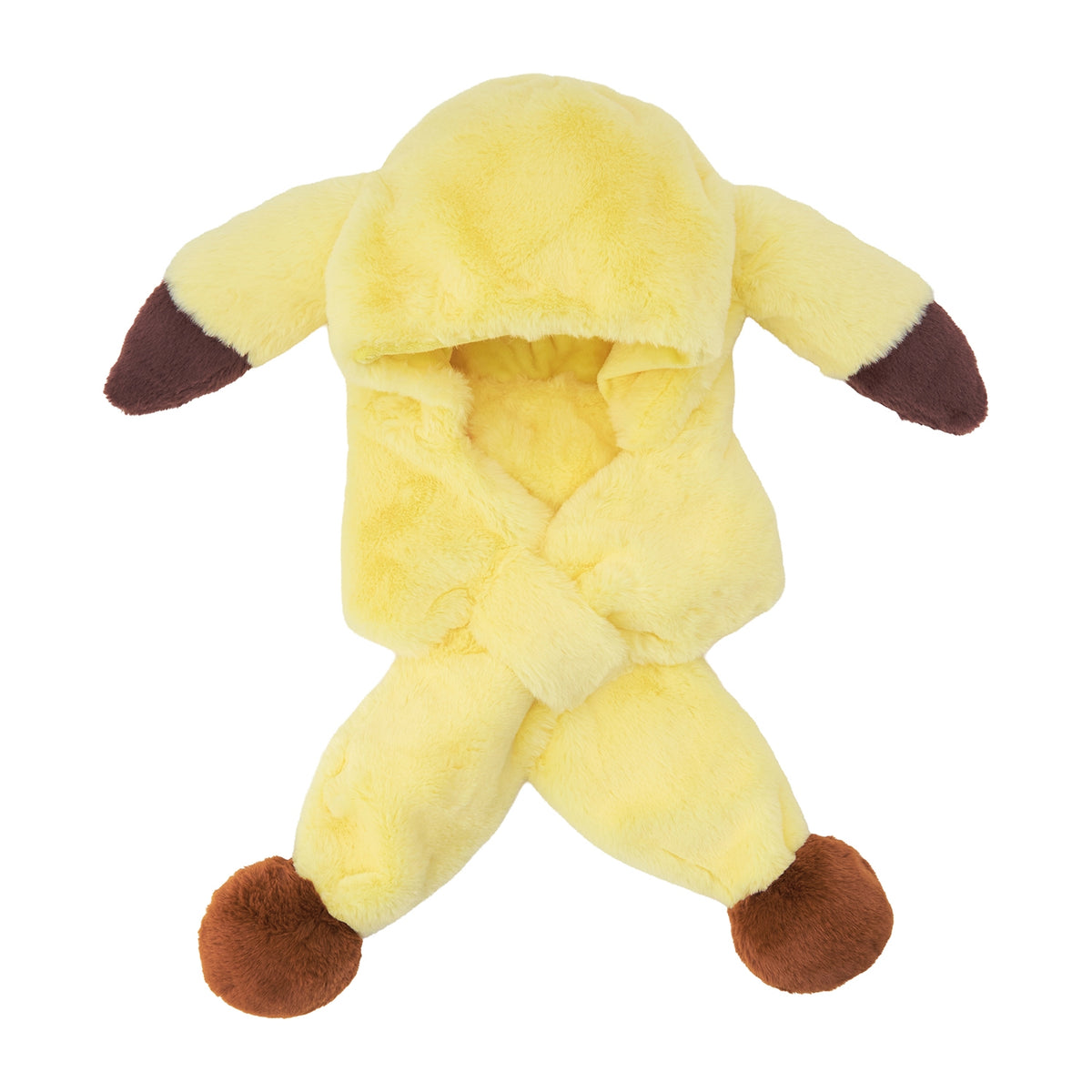 Pikachu Hooded Scarf Christmas JunbiChu! | Pokemon Center Japan