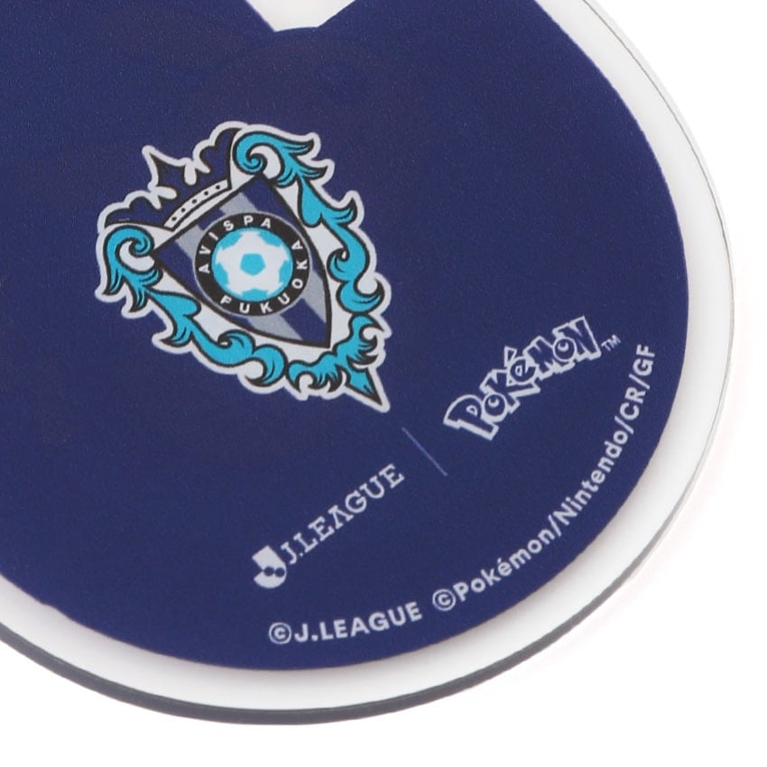 Pikachu Keychain Avispa Fukuoka x Pokemon J.League | J.League Online Store