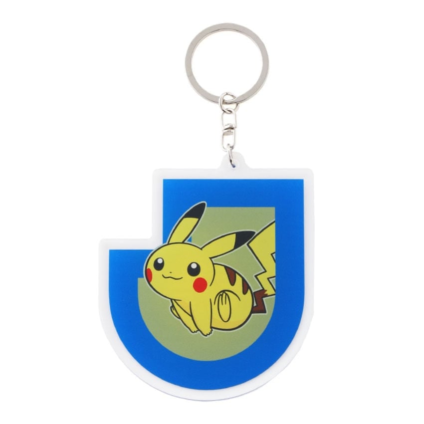 Pikachu Keychain Blaublitz Akita x Pokemon J.League | J.League Online Store