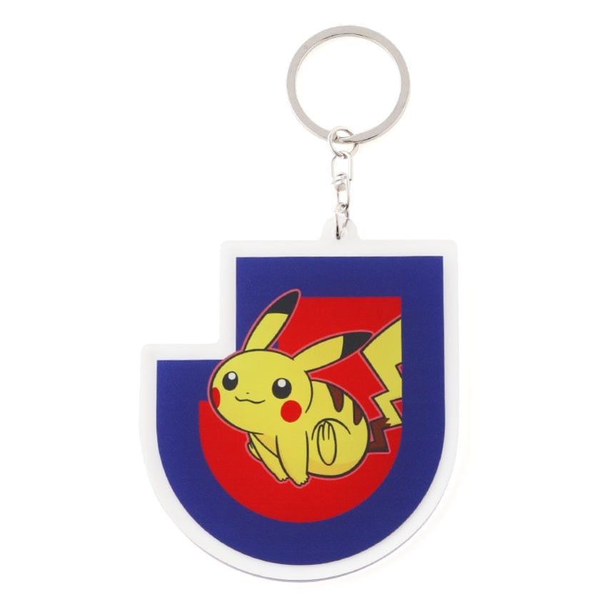 Pikachu Keychain FC Tokyo x Pokemon J.League | J.League Online Store