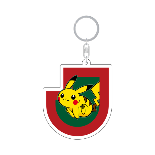 Pikachu Keychain Kochi United SC x Pokemon J.League | J.League Online Store