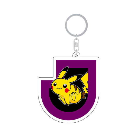 Pikachu Keychain Kyoto Sanga F.C. x Pokemon J.League | J.League Online Store