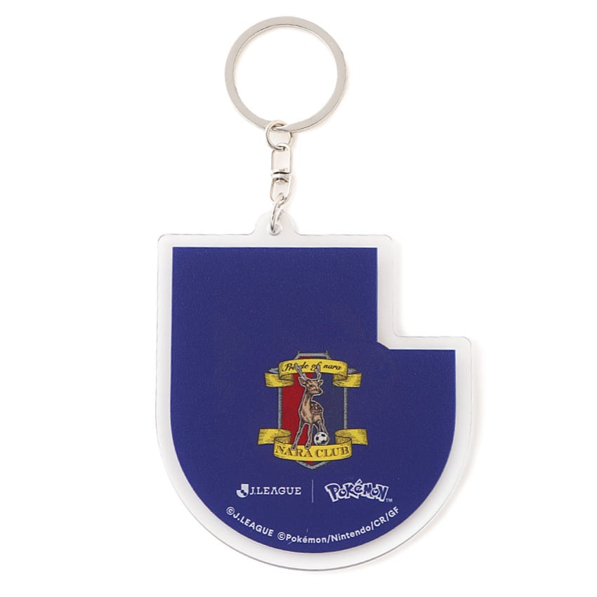 Pikachu Keychain Nara Club x Pokemon J.League | J.League Online Store