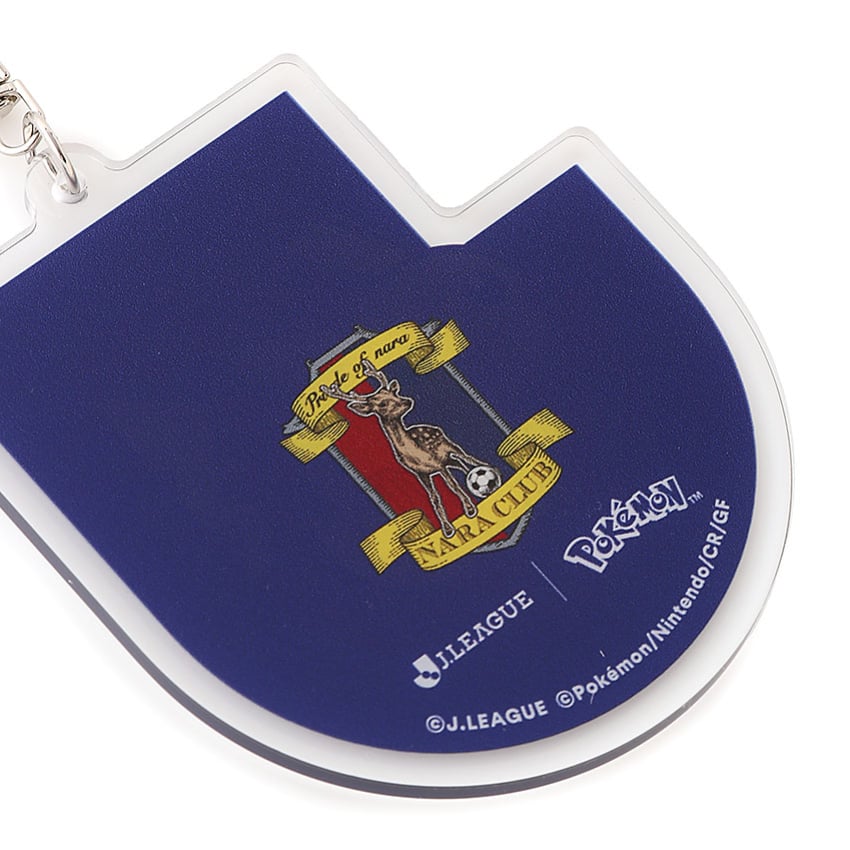 Pikachu Keychain Nara Club x Pokemon J.League | J.League Online Store