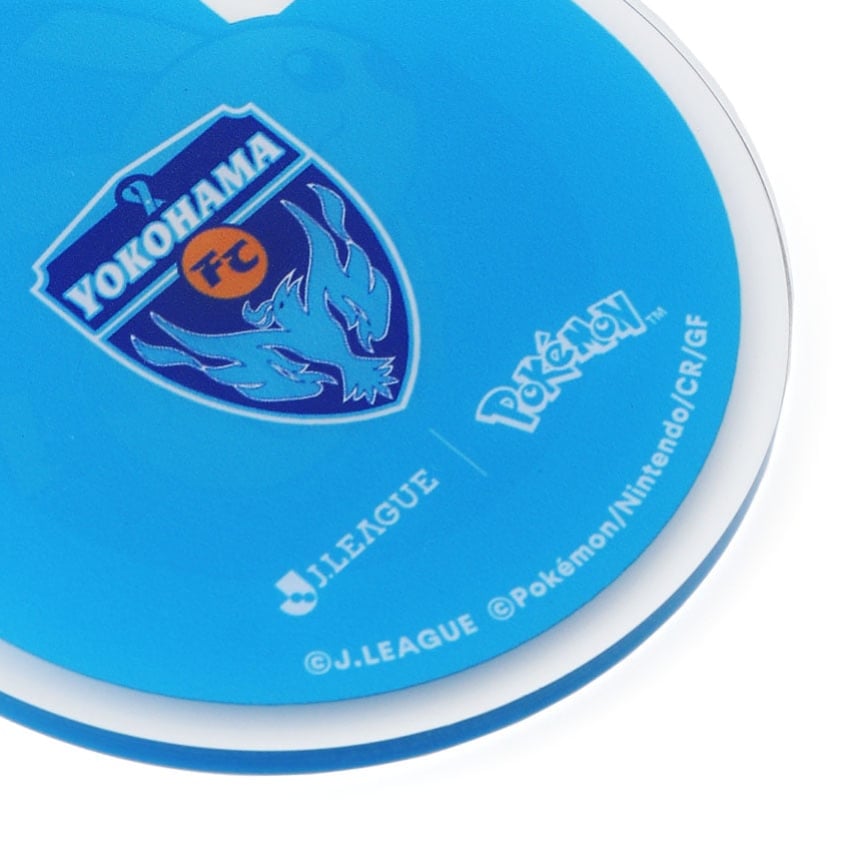 Pikachu Keychain Yokohama FC x Pokemon J.League | J.League Online Store