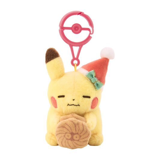 Pikachu Sneaking a Bite Mascot Christmas JunbiChu! | Pokemon Center Japan