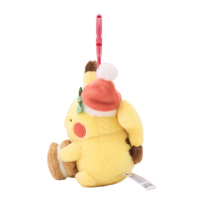 Pikachu Sneaking a Bite Mascot Christmas JunbiChu! | Pokemon Center Japan