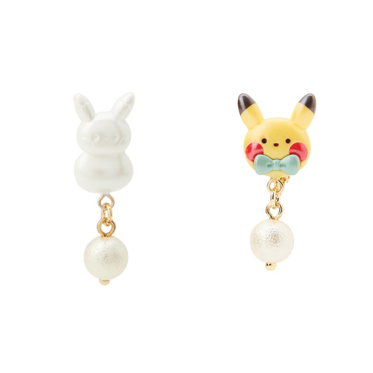 Pikachu Snowman & Ornament Clip-On Earrings Christmas JunbiChu! | Pokemon Center Japan