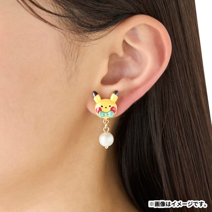 Pikachu Snowman & Ornament Clip-On Earrings Christmas JunbiChu! | Pokemon Center Japan