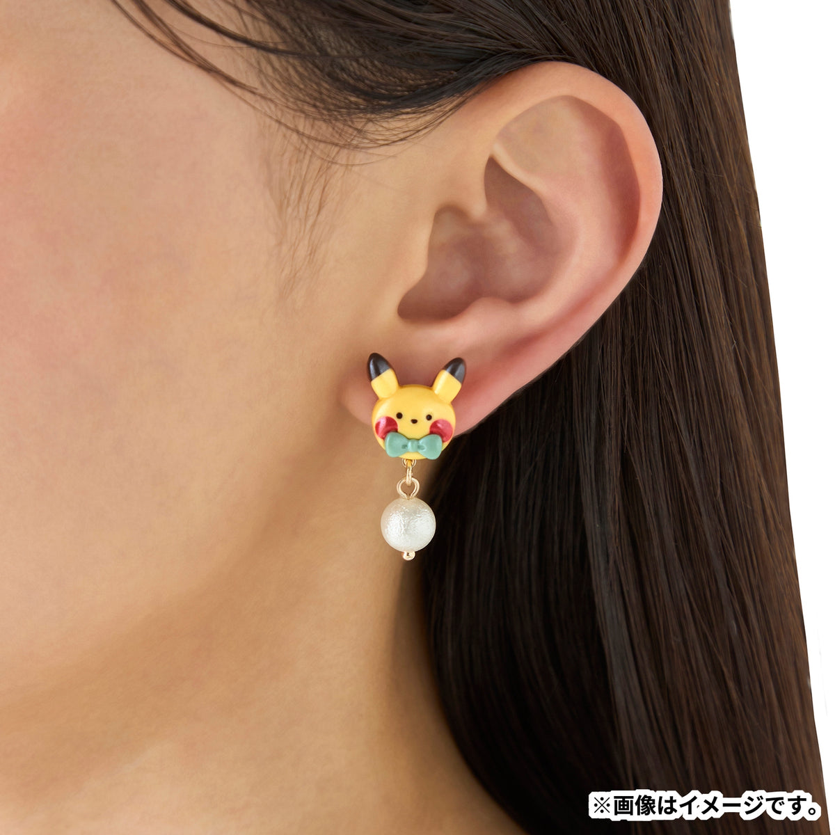 Pikachu Snowman & Ornament Pierced Earrings Christmas JunbiChu! | Pokemon Center Japan